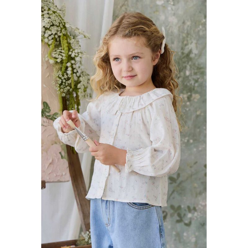 Jamie Kay Organic Cotton Muslin Christabel Blouse 3-5Y image number 1
